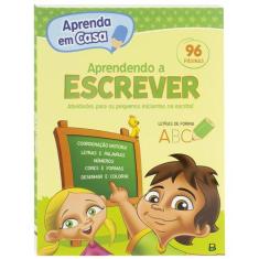 Livro - Aprenda em Casa Aprendendo a escrever