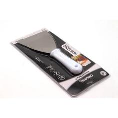 Espátula Inox Reta P Lanche Chápeiro E Cozinha Chef 5''