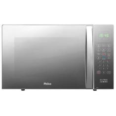 Micro-ondas PMO42EB 42L Espelhado Philco, Branco, 220V