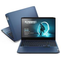 Notebook Gamer Lenovo NVIDIA GeForce GTX 1650 Core i5-10300H 8GB 256GB SSD Tela Full HD 15.6” Linux Ideapad Gaming 3i 82CGS00100
