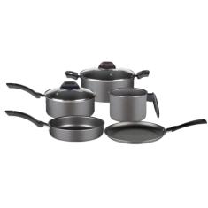 Conjunto de Panelas 5 peças Basic Antiaderente Cinza Alegrete
