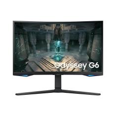 Monitor Gamer Samsung Odyssey G6 27&quot;, Tela Curva, 240Hz, Tizen™, FreeSync, Gaming Hub, Smart Hub