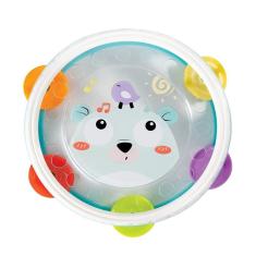 Pandeirinho Infantil Meu Primeiro Pandeiro Chocalho Criança Buba