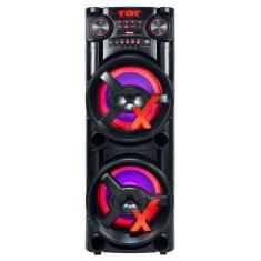 Caixa de Som Torre Amvox ACA 1900 New X SFM 1900W RMS Bluetooth 2 Woof