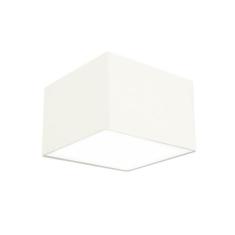 Lustre Cupula Dome Quadrado 30x20cm Bege - MARRYLUZ