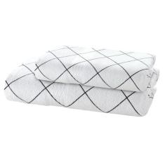 Kit Jogo de Toalhas Dohler 2 Peças Banho e Rosto Prisma 100% Algodão E