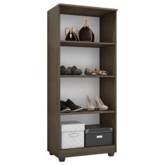 Armário Multiuso Rosana Castanho Brilho – Ajl