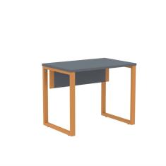 Mesa Madeira 900x600mm M90/60p25tub Grafito/laranja Picasso