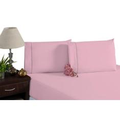 Jogo de Cama King 3 Peças 400 Fios Toque Macio Aveludado - Gaby Enxova