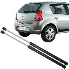 Par Amortecedor Tampa Traseira Porta Malas Sandero 2008 à 2014 Mola Gá