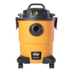 Aspirador de Pó e Água Profissional GTW 20 1600W 20L Amarelo e Preto 220V