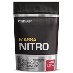 Massa Nitro No2 Refil (2,52Kg) - Sabor Morango, Probiótica