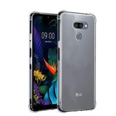 Capinha Antichoque e Película Vidro 5D Preta Compatível com LG K12 Prime