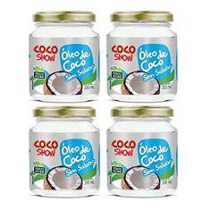4x Óleo de Coco sem sabor Coco Show (4x 200ml) - Copra