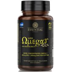 SUPER OMEGA 3 TG (60 CAPS) 1000MG - ESSENTIAL NUTRITION 