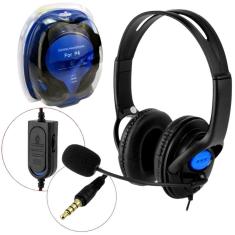 Fone De Ouvido Microfone Ps4  P3 Knup - Kp-352