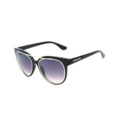 Óculos De Sol Dark Face Preto Fosco Lente Espelhada B88-1273
