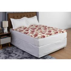 Kit para Cama King Size Com 2 Travesseiros Cheios e Pillow Top - Beatr