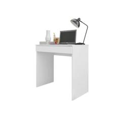 Mesa Para Computador Escrivaninha 1 Gaveta Alexia Branco - AJL Móveis