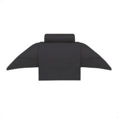 Buddemeyer Jogo de Cama Solteiro Cetim 300 Fios Damask Stripes 100% Algodão Penteado Chumbo 3 peças