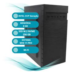Computador MultiPc i3 8ª Geração 8GB ram ssd 256GB Win11 Pro