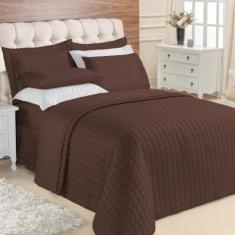 Kit Top Line Cobre Leito Queen 180 Fios + Jogo De Lençol - 7 Peças Tab