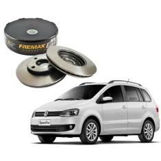 Disco De Freio Ventilado Vw Spacefox 1.6 2006 2007 2008 ....