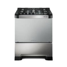 Fogão Mueller 5 Bocas Decorato Vetro Inox - Bivolt