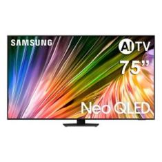 Smart TV 75” 4K Samsung Neo QLED, 75QN85D AI Energy Mode, Dolby Atmos, Alexa built in, Wi-Fi, Bluetooth, USB e HDMI