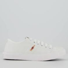 Tênis Coca Cola Miami Town Coke Feminino Branco-Feminino