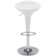 Banqueta Bar Tulipa Branca