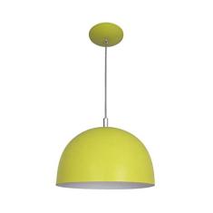 Pendente Color Dome, Attena, 3103 Am, Amarelo