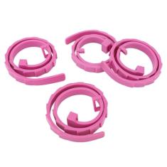 Coleira de Silicone para Cães de 4 Unidades, Coleiras Ajustáveis ​​à Prova D'água para Animais de Estimação Coleira de Silicone Macia e Leve para Animais de Estimação Pequenos,