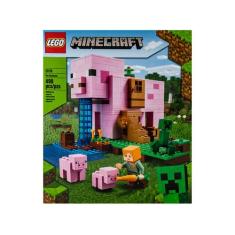 Lego Minecraft A Casa Do Porco 490 Peças 21170