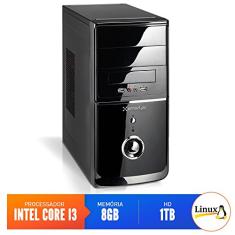 Computador Smart Pc 80205 Intel Core i3 (8GB HD 1TB) Linux