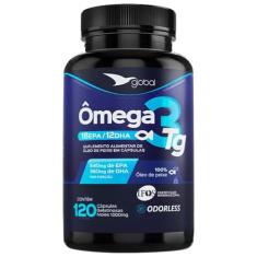 Ômega 3 TG 18 EPA 12 DHA Global 120 Cápsulas