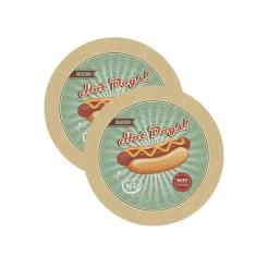 Sousplat Hot dog - NSW, 2 Peças, com base