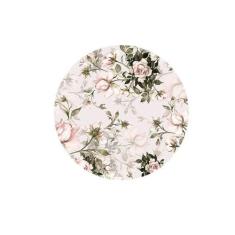 Sousplat Flores Rosa - NSW, com base, 1 Peça