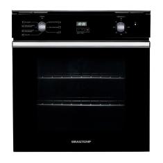 Forno de Embutir Brastemp Elétrico 84L com Convecção e Timer Touch Preto 220V BOC84AE