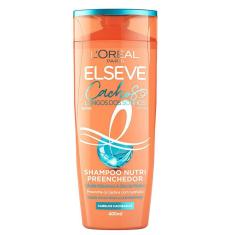 Shampoo Nutri Preenchedor 400ml Elseve Cachos Longos dos Sonhos Ácido Hialurônico e Óleo de Rícino