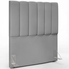 Cabeceira Cama Box Solteiro 100 Cm Dália W01 Facto Cinza