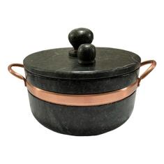 Panela De Pressão De Pedra Sabão 4 Litros