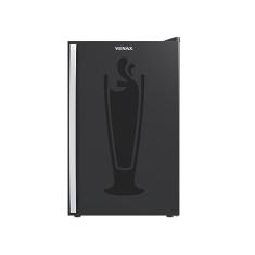 Cervejeira Porta Cega Black 82L Preto 220V Venax