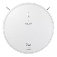 Aspirador Robô de Pó Robot W1000, Bivolt, Branco e Turquesa, Com Mapeamento 60Hz, WAP