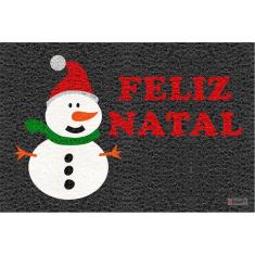 Tapete Capacho Personalizado Feliz Natal (Modelo 5)