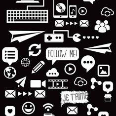 Papel De Parede Adesivo Lavável Follow Me 12m