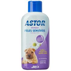 Shampoo Astor Peles Sensíveis 500ml Mundo Animal