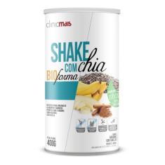 SHAKE COM CHIA BIOFORMA  Sabor Banana Com Canela (ESTÉVIA) - banana com canela Clinic Mais 