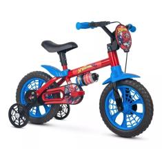 Bicicleta Infantil Spider-Man Homem Aranha Nathor aro 12