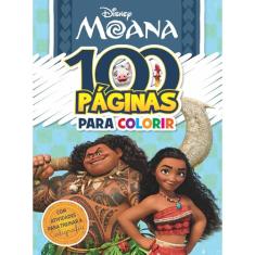 100 Páginas Para Colorir Disney - Moana